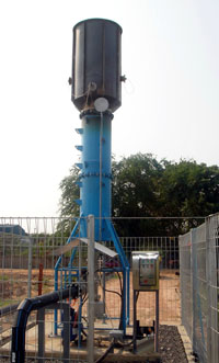 BKE 1,200 Nm3/Hour Open Biogas Flare